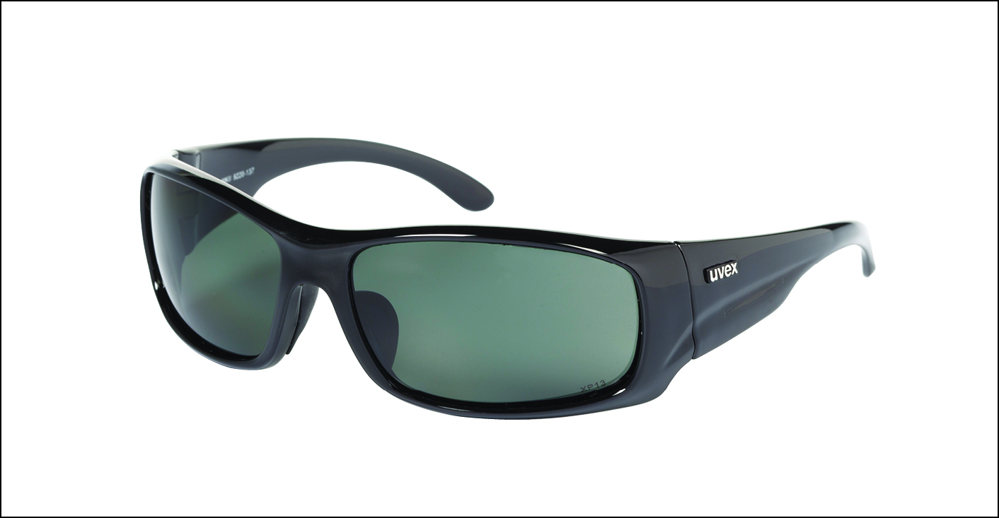 uvex polarised safety glasses